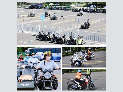 北京東方時尚駕校摩托車國家考試考場圖攻略